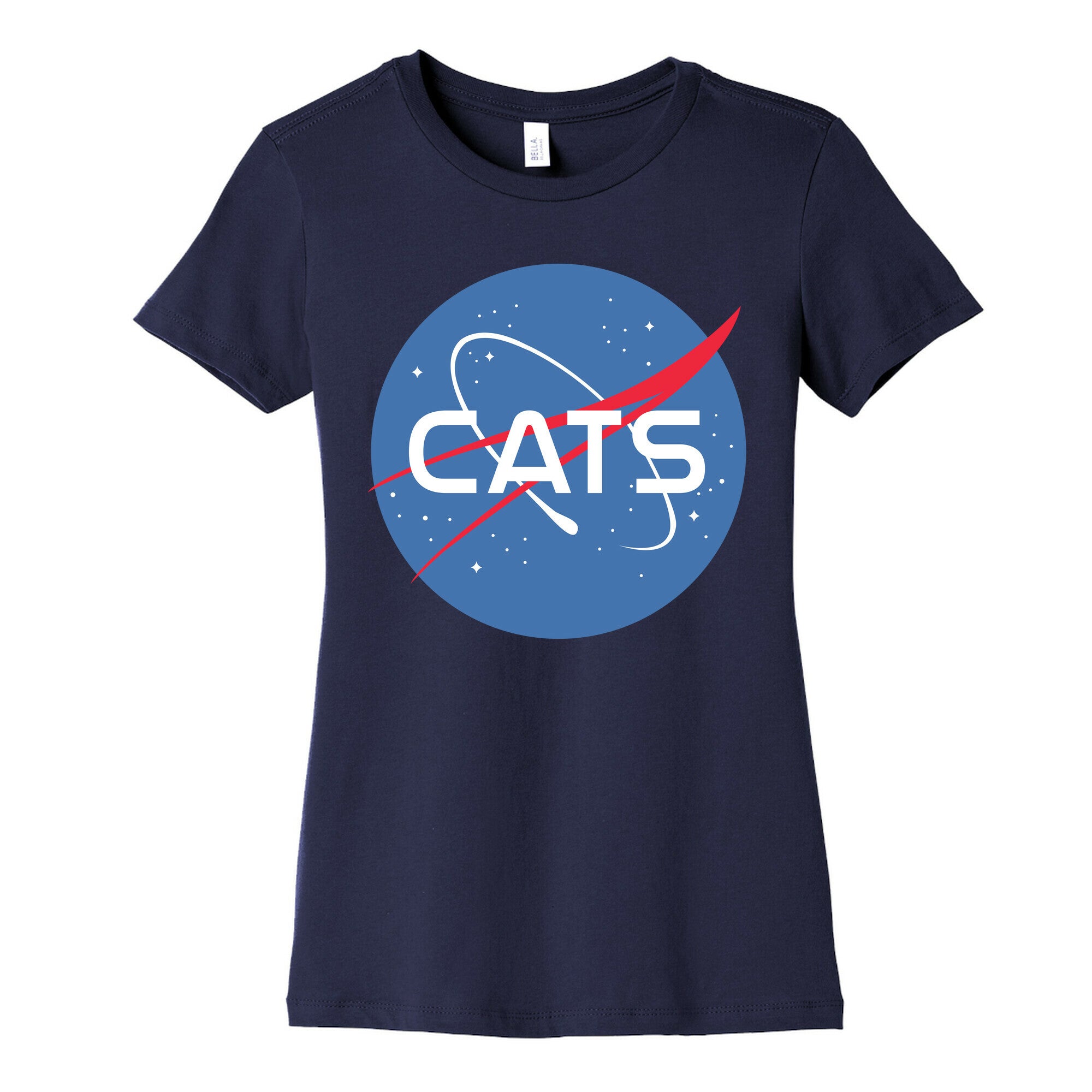Cats Nasa Parody Women's Cotton Tee